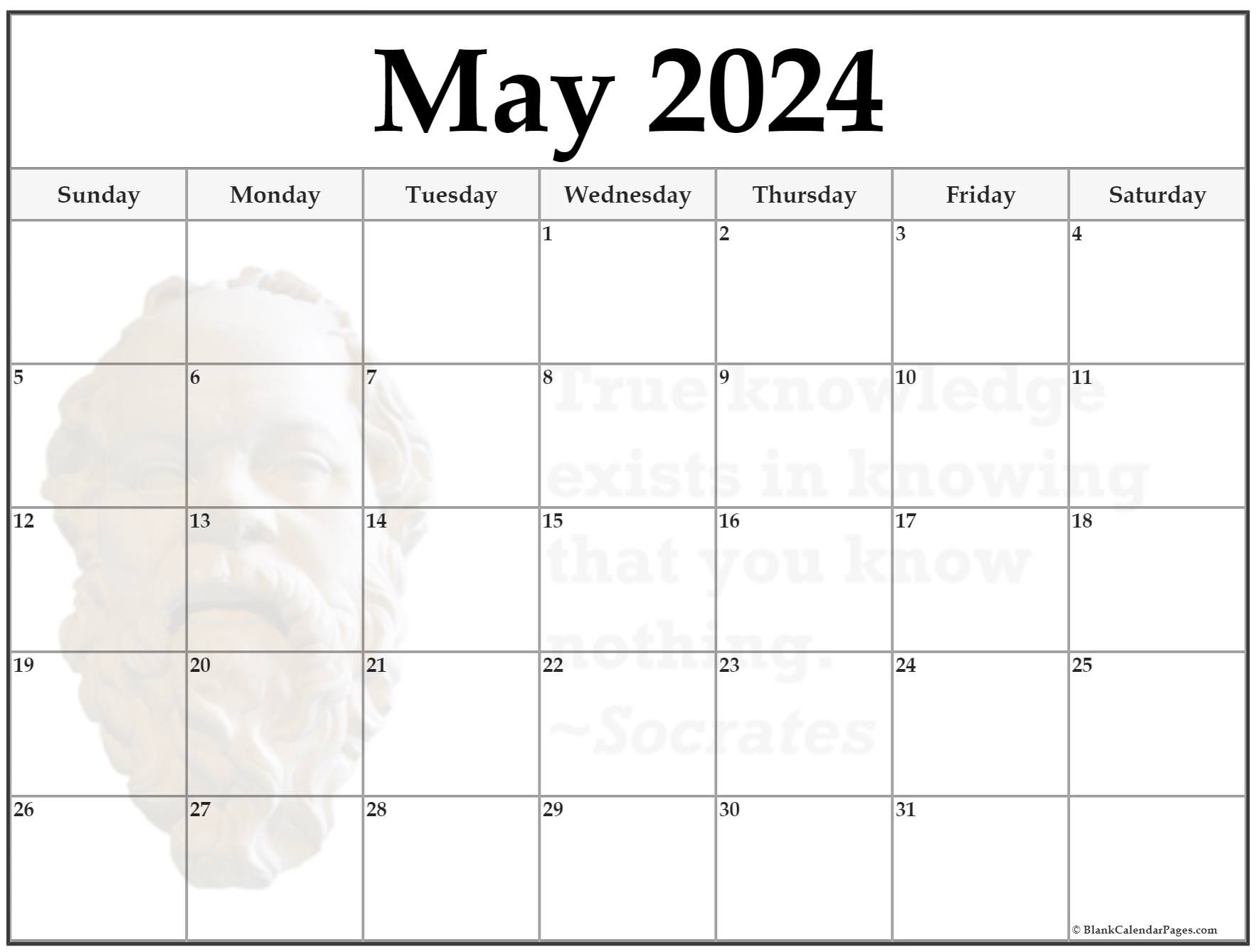 24+ May 2023 quote calendars