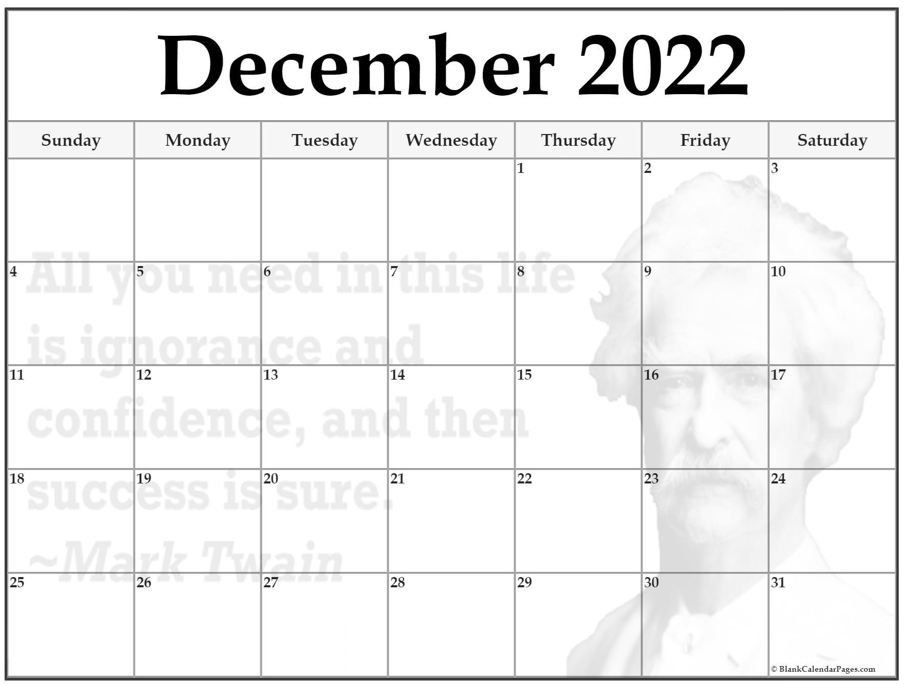 24 december 2022 quote calendars