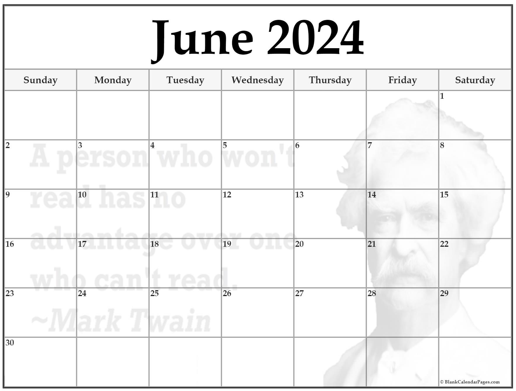 24+ June 2023 quote calendars