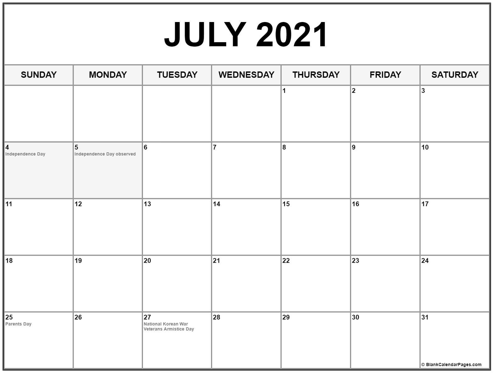 july 2021 calendar with holidays canada July 2021 Calendar With Holidays july 2021 calendar with holidays canada