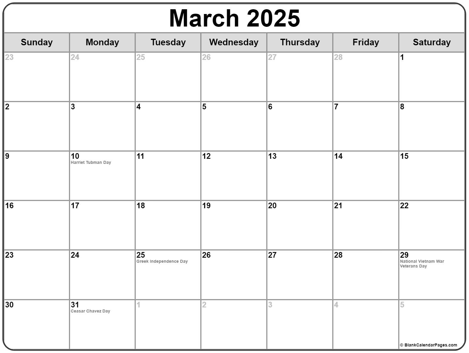 Navigating March 2025: A Guide To Key Observances And Celebrations 