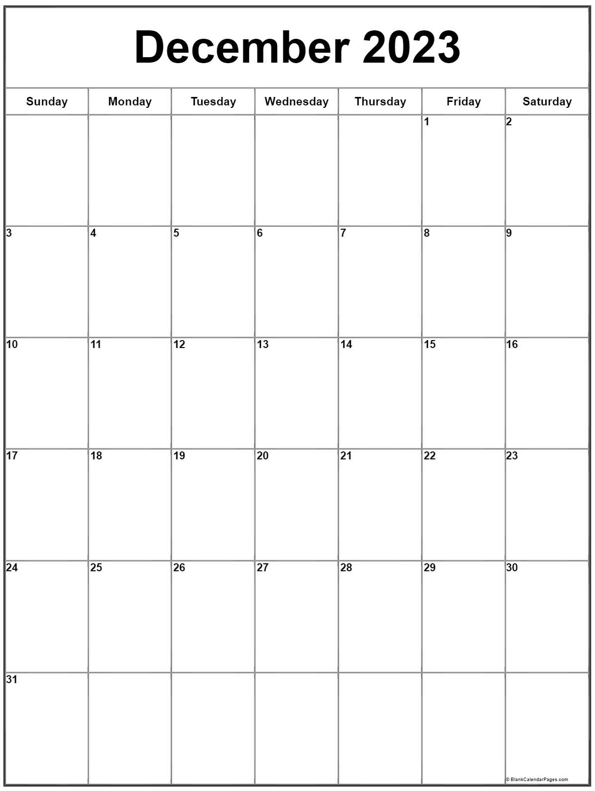 December 2023 Calendar Printable Customize And Print