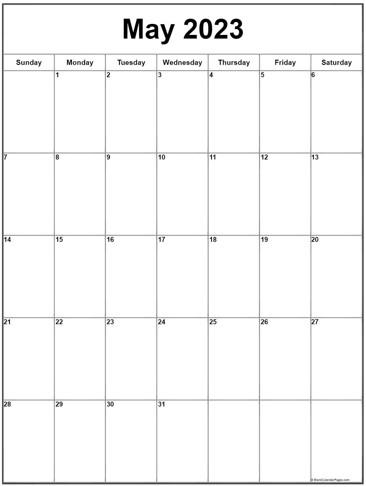 May 2023 Printable Calendar Pdf Get Your Hands on Amazing Free