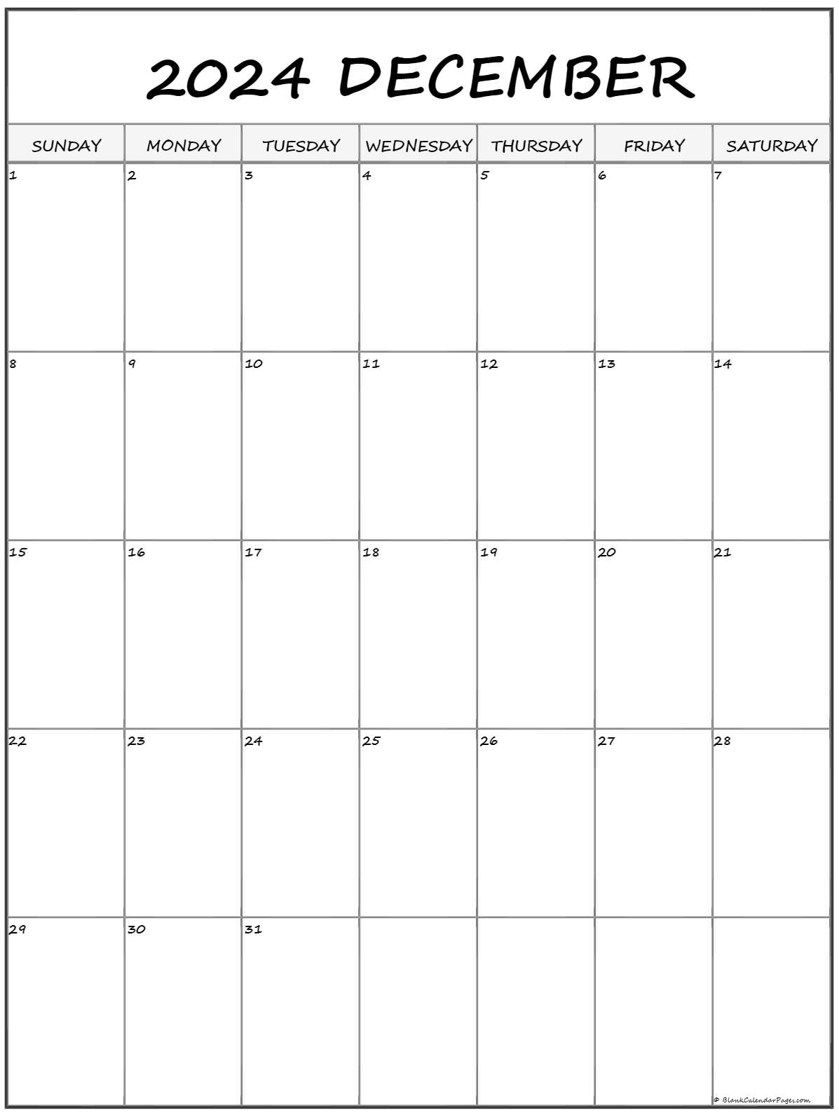 December 2024 Calendar Printable Calendar Images And Photos Finder