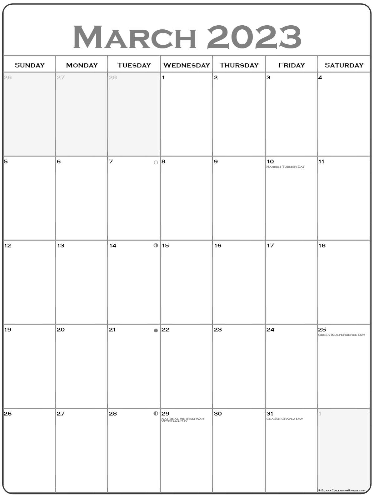 march 2023 calendar free printable calendar march 2023 calendar free