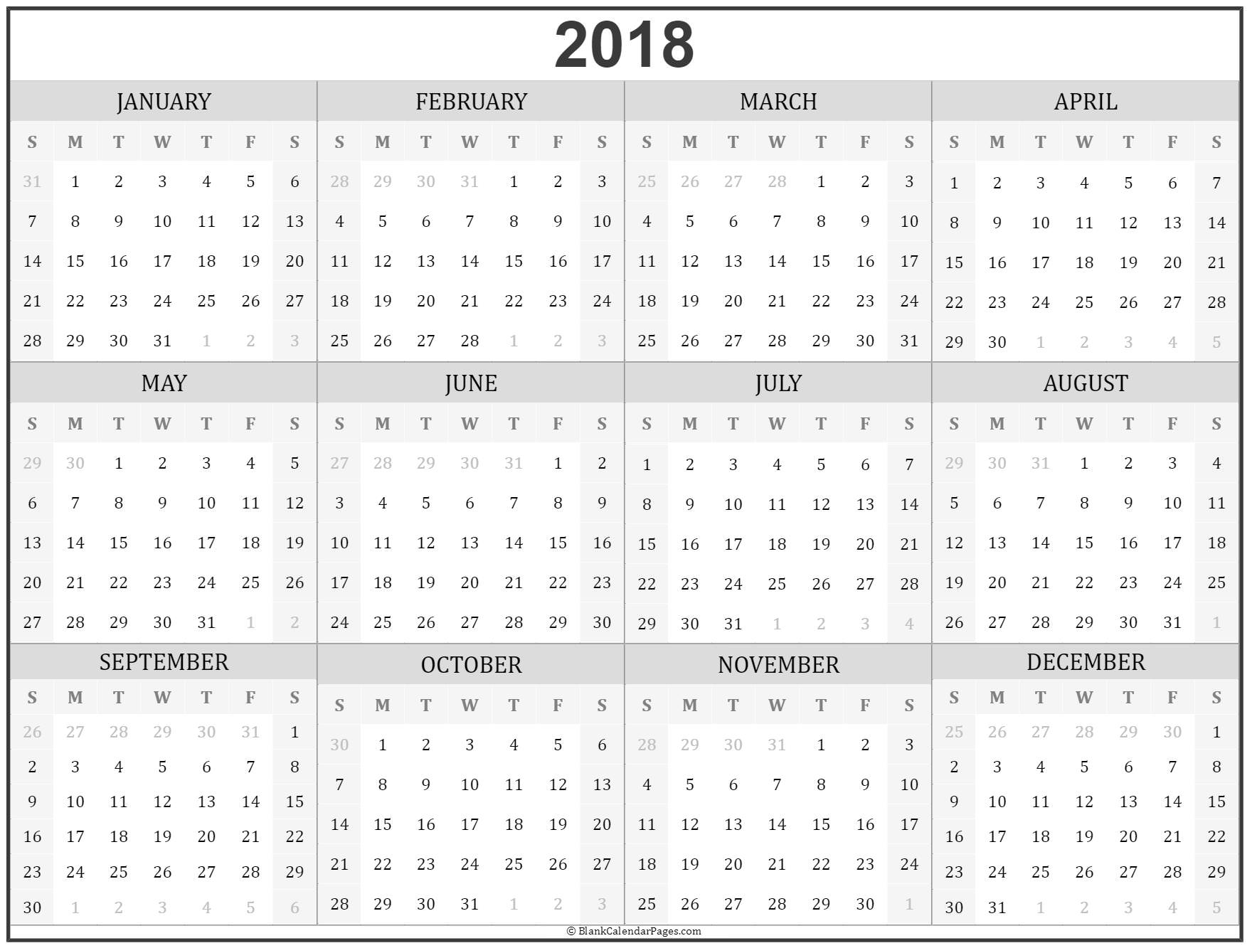 mini calendar 2018 tear of pages